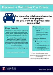 Hampshire County Council Volunteer Drivers